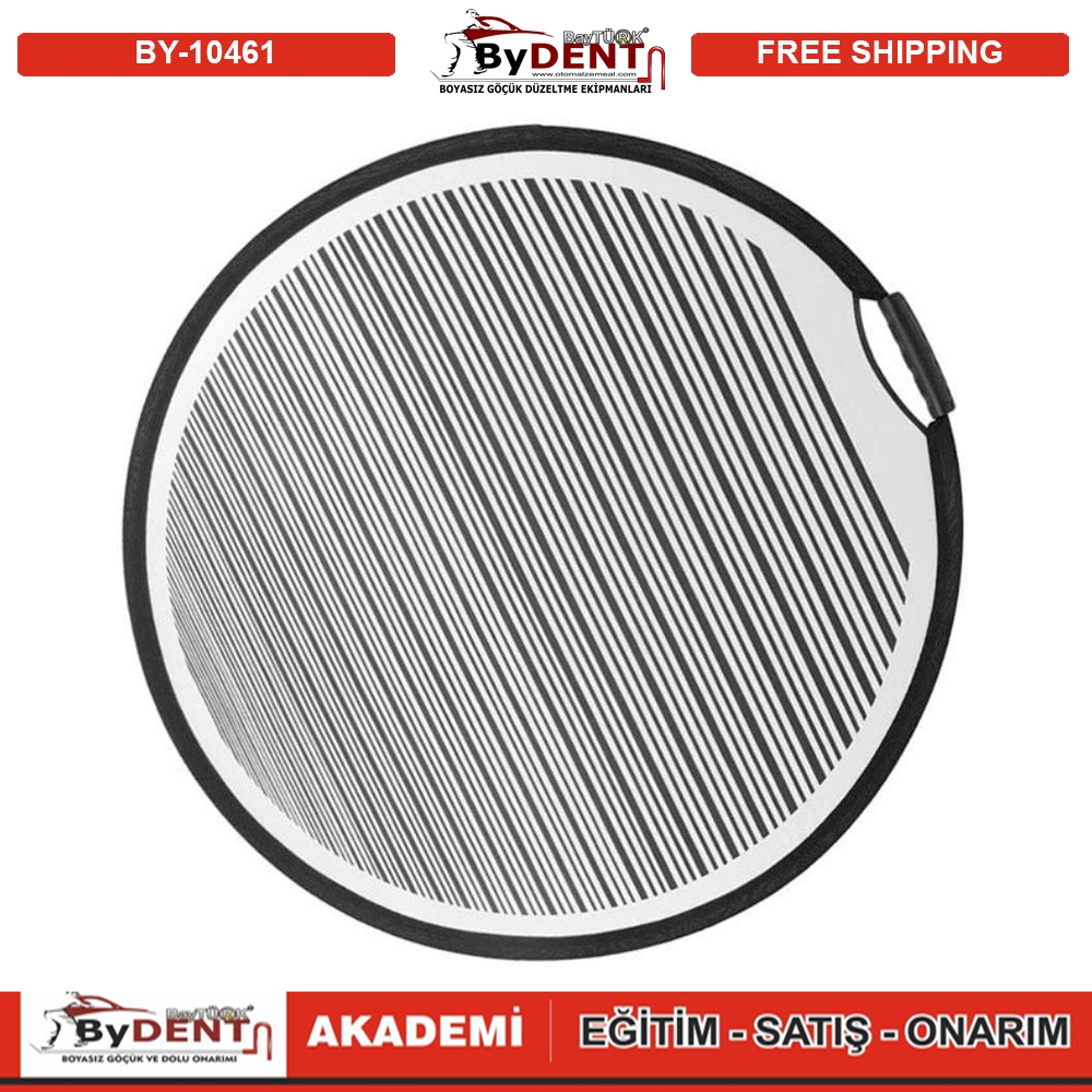 Pdr Boyasız Göçük Düzeltme Çizgili Göçük Belirleme Reflektör Katlanabilir 80cm