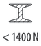 Steel < 1400 N/mm²