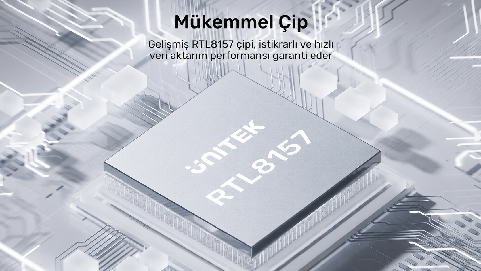 Unitek USB Type-C - 5Gbps Ethernet Adaptörü 