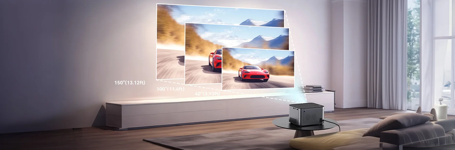 TopG Vision Ultra70 4K 550 ANSI Android TV Sinema Projeksiyonu