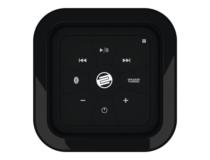 Reloop Groove Blaster BT - Üstten Görünüm