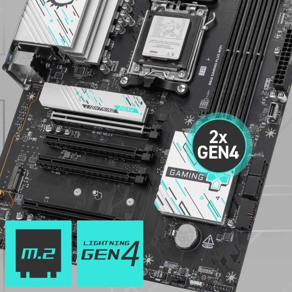 MSI B840 GAMING PLUS WIFI Anakart h7
