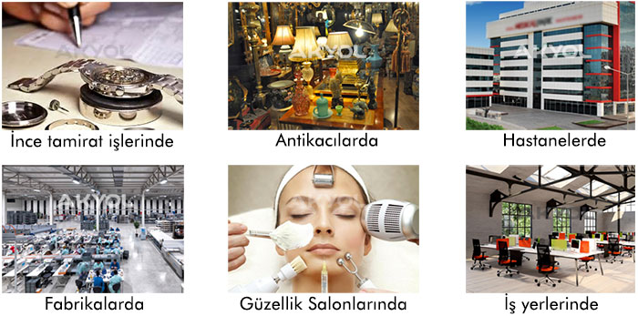 akrobat büyüteç büyüteç kullanım alanları