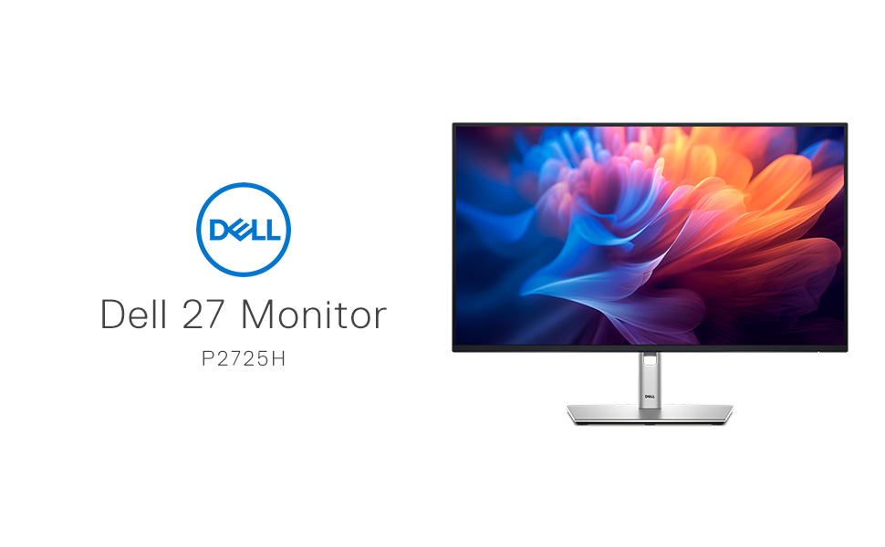 Dell 27 P2725H Fhd 5Ms 100Hz Hdmi+Dp+Vga (Pivot +Ips) Fiyatı