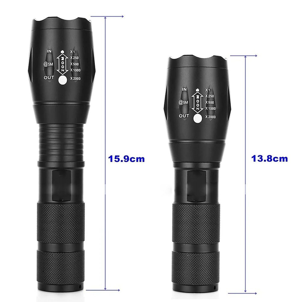 Powermaster Şarjlı Zoom'lu Ledli El Feneri PM-14623 