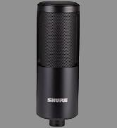 Shure SM4 Studio Recording Microphone, XLR Home Studio Condenser Mikrofon Optimized for Soft Vokaller