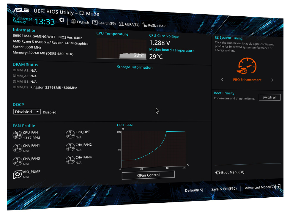 B650E MAX GAMING WIFI