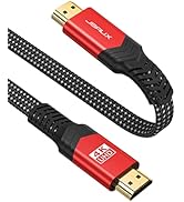 JSAUX 6.6ft 2Pack HDMI 2.0 Cable - 4K@60Hz, 18Gbps, Supports 4K 3D HDR UHD, Ethernet, ARC, PS3/4,...