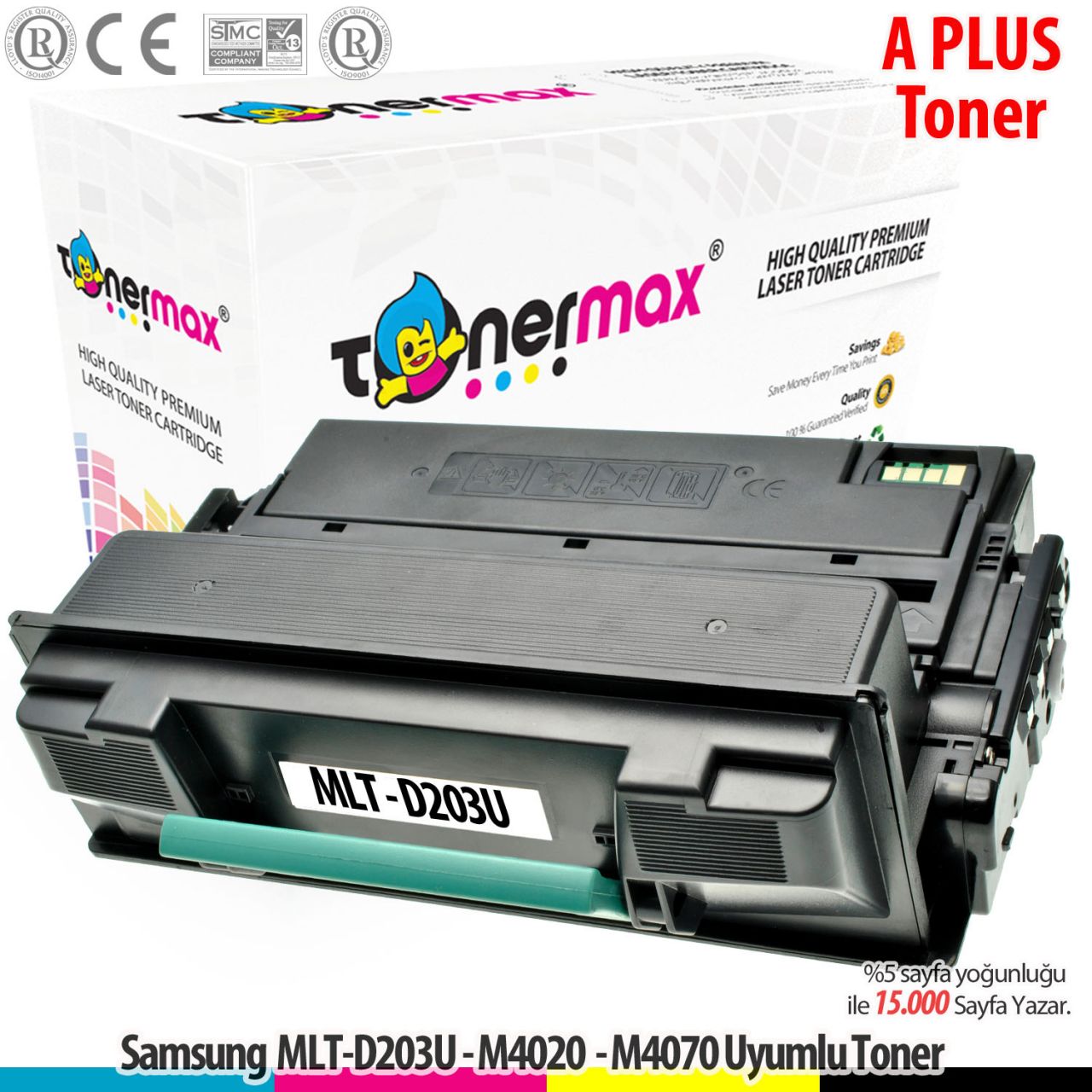 Samsung MLT-D203U A Plus Muadil Toner/ SL-M4020 / SL-M4070