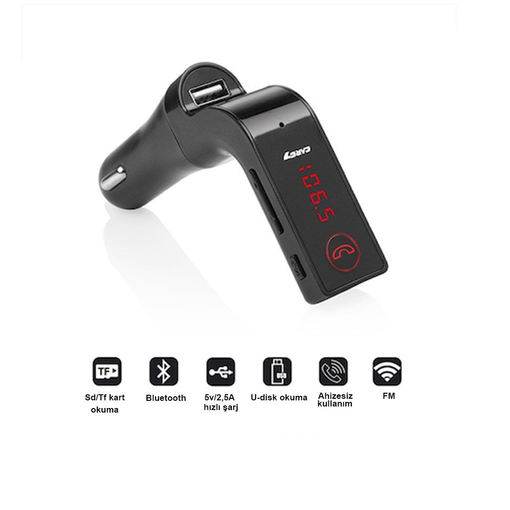 Hello Bluetooth/USB/SD Hafızasız Fm Transmitter