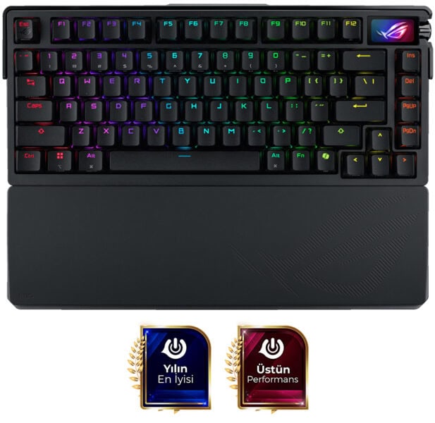 ASUS ROG Azoth Extreme ROG NX Snow Switch Gaming Klavye h1