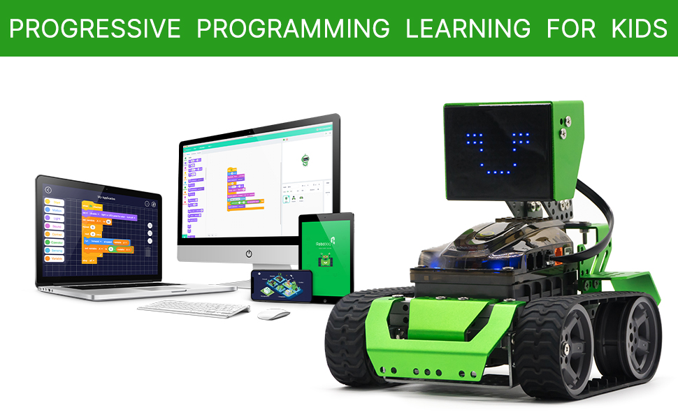 STEM Eğitici Oyuncaklar Programlama DIY Metal Robotik Kiti