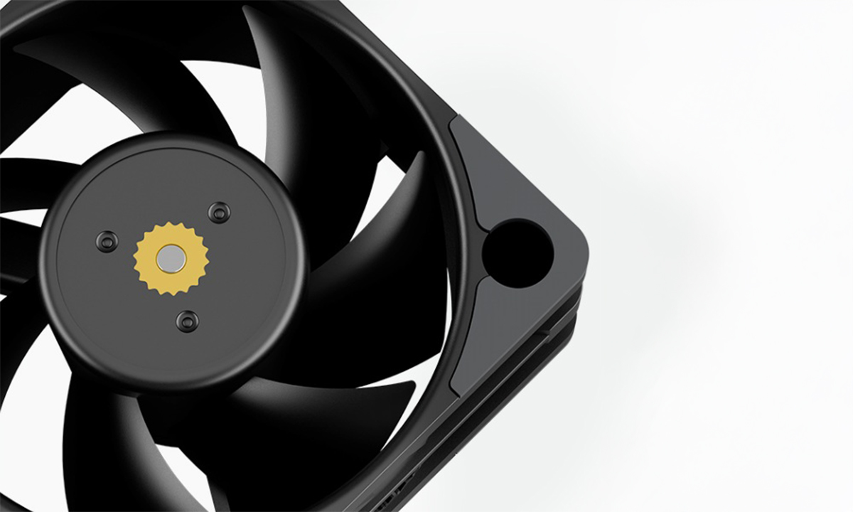 5500 RPM Yüksek hava akışlı fan kanadı tasarımı
