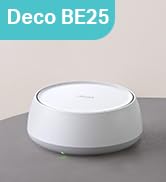 TP-Link Deco BE25 2-pack, BE3600 Mbps, 2× 2.5 Gbps Portlar, AI Destekli Çoklu İşlem Kabiliyeti, 1...
