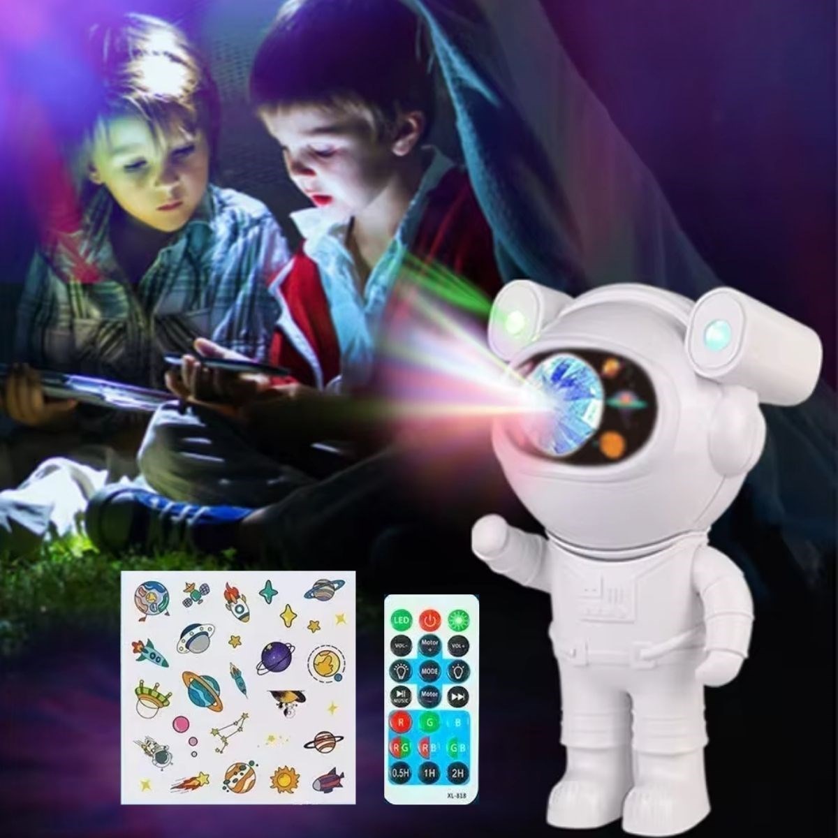 Astronot Gece Lambası