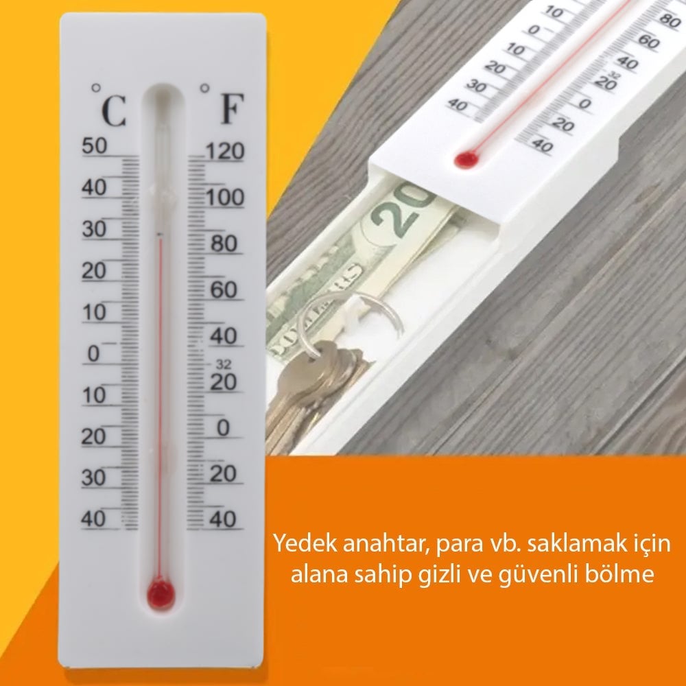 Sunup SN-24891 Dekoratif Gizli Bölmeli Termometre