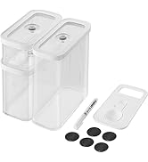 zwilling fresh & save cube seti, boyut m, 5 parçalı saklama seti, 3 x cube saklama kutusu (...