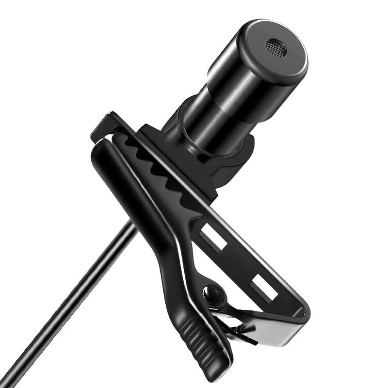 Soaiy MK3 3.5mm Canlı Yayın Yaka Mikrofonu - 8