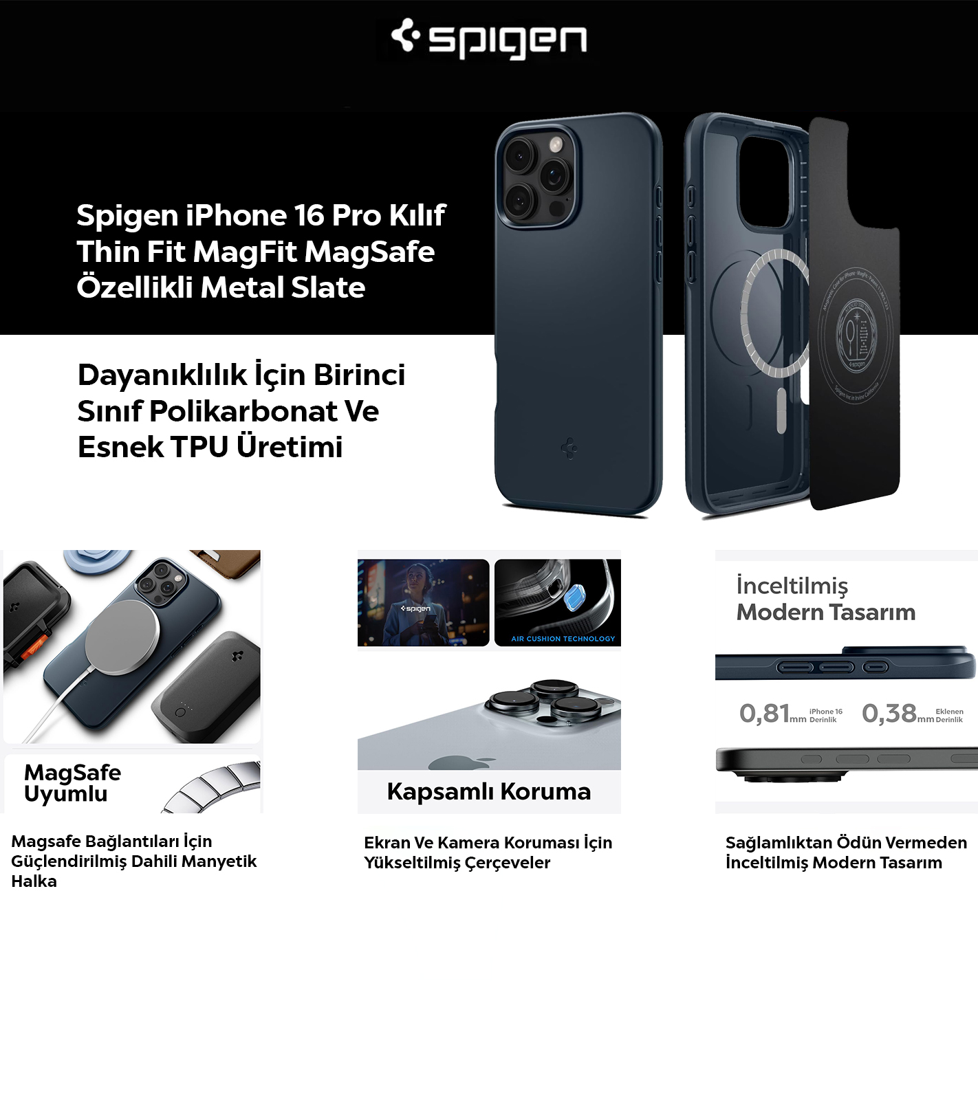 Spigen Kılıf Özellikleri