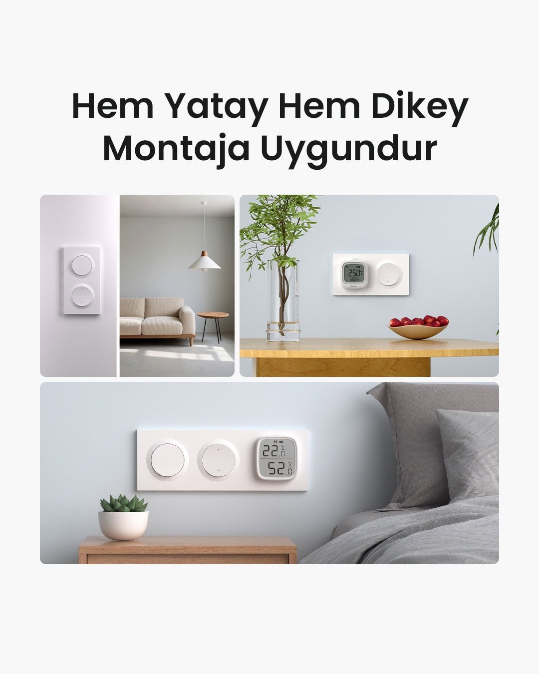 3'lü Duvar Anahtarı Çerçevesi | EF3G