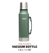 Stanley Klasik Efsanevi Şişe 1L - 24 Saat Sıcak veya Soğuk Tutar - Paslanmaz Çelik Termos Şişesi...