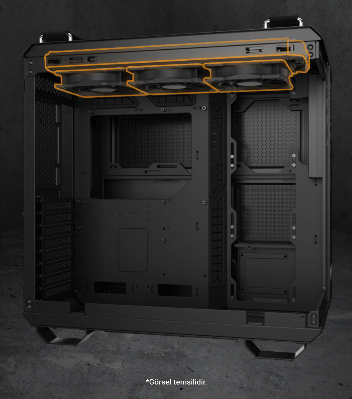 TUF Gaming GT502 Horizon ARGB - Black Edition TUF Gaming GT502 Horizon ARGB - Black Edition
