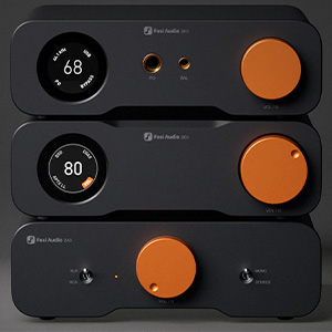 Fosi Audio ZH3 with other products from the Z range
