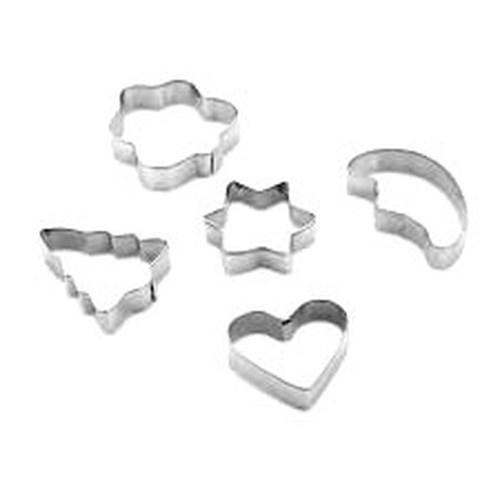 ANKAVERSE® 5 parça metal kurabiye kalıp (5286)