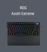 ASUS ROG Azoth Extreme %75 Oyun Klavyesi (QWERTZ düzeni, ROG NX mekanik anahtarlar, 3.
