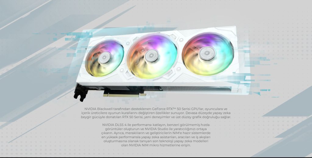 Galax Geforce Rtx 5080 Ex Gamer 1 Click Oc White 16gb Ekran Kartı H2
