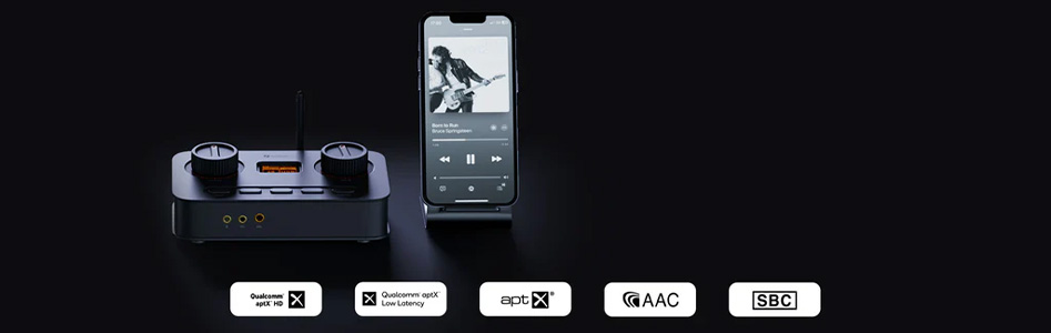 Bluetooth 5.0 feature of the Fosi Audio K7