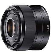 APS-C Aynasız Kameralar için Sony 35mm f/1.8 OSS E-Mount Prime Lens - Portreler, Düşük Li...