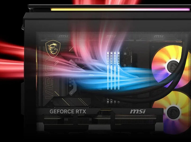 Güçlü MSI MSI GeForce RTX ekran kartı, yüksek performans ve gelişmiş soğutma özellikleriyle oyun ve grafik tasarımında üstünlük sağlar.