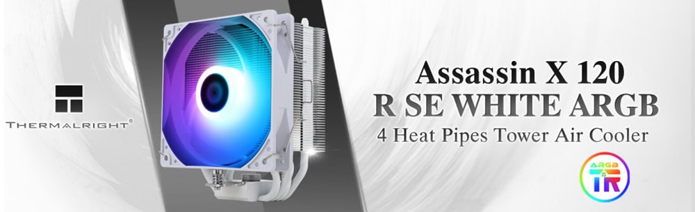 Thermalright Assassin X 120 Refined Se White Argb Soğutucu H1