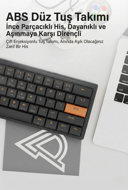 Ajazz Nacodex NKL61- Low Profil Switch Kablolu Mekanik Oyun Fiyatı