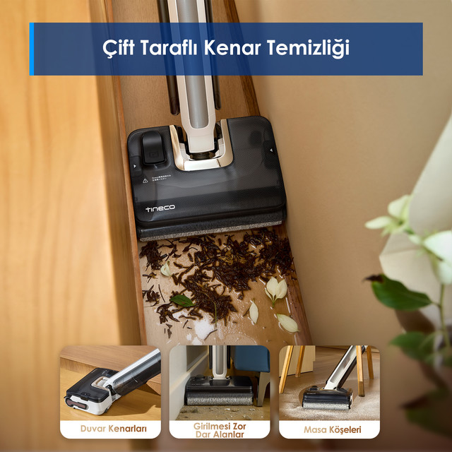 Tineco Floor One I7 Fold Kablosuz Elektrikli Süpürge 0.7 L Fiyatı
