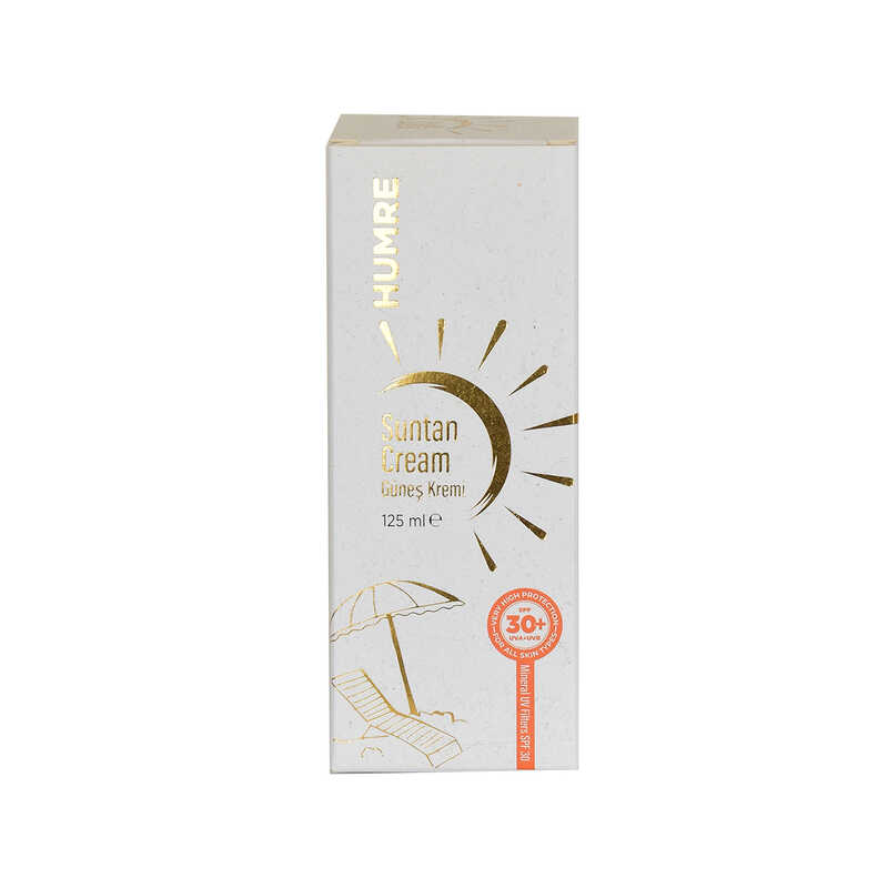 HUMRE GÜNEŞ KREMİ SPF 30+ UVA+UVB SUNTAN CREAM 125 ML