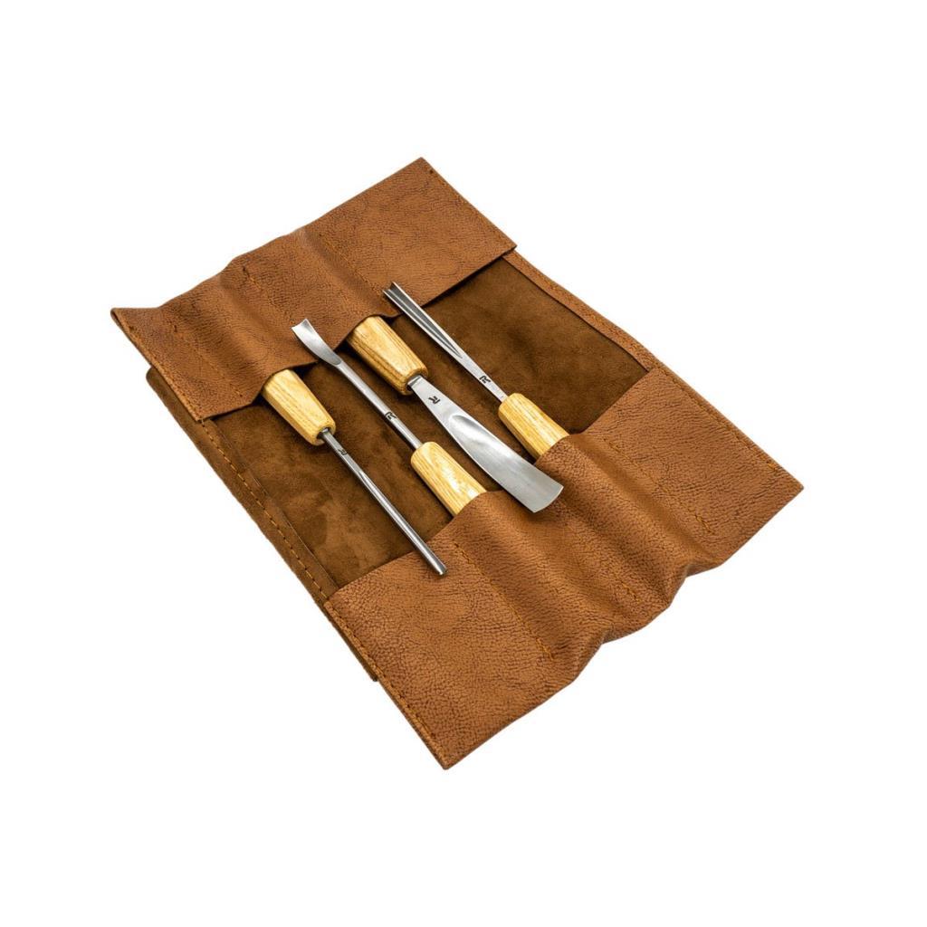 rox wood 0127 deri çantalı premium ıskarpela seti 4 parça fiyatı