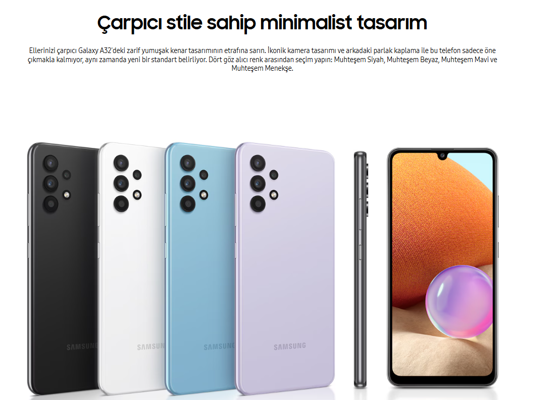 Yenilenmiş Samsung Galaxy A32