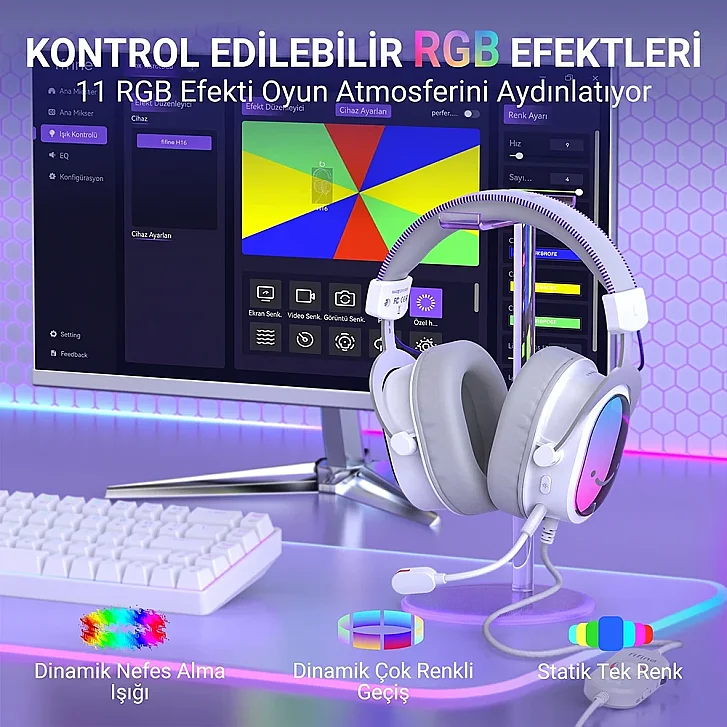 Fifine H16 Geniş Uyumluluk PC PS4 PS5 Nintendo