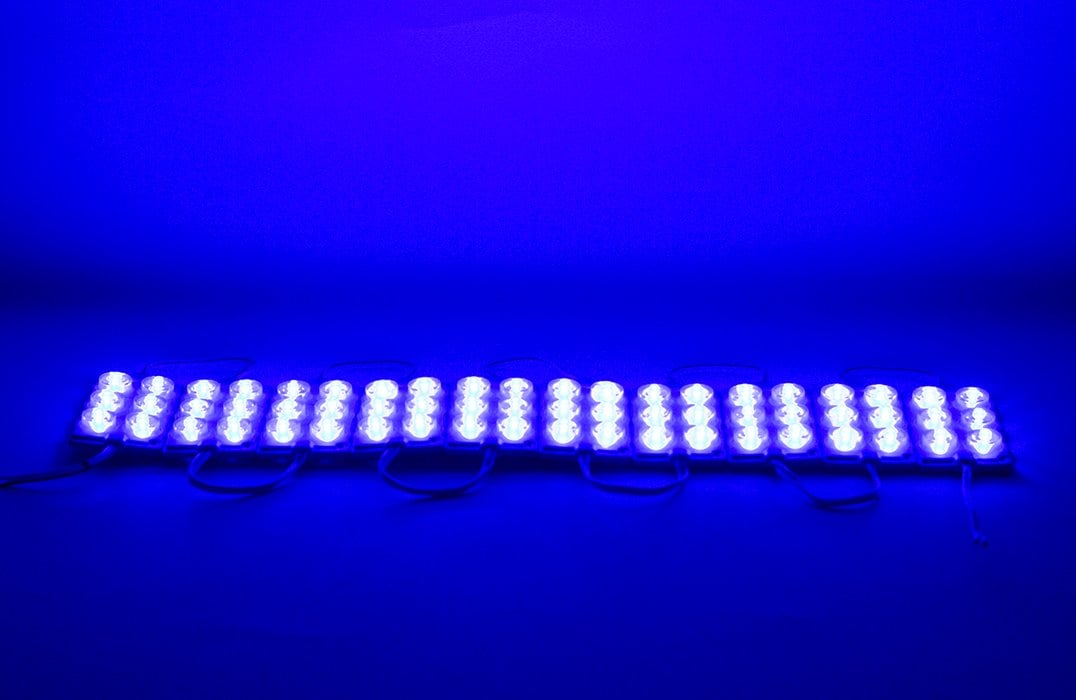 Powermaster 24 Volt 3 Watt Mavi 3030 Cob Modül Led 75*40