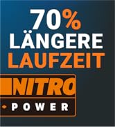 Worx Nitro daha uzun çalışma süresi