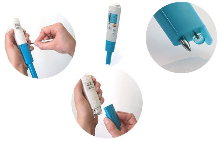 testo 206 ph1 ph ve sıcaklık ölçer cihazları