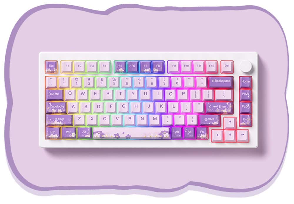 Akko Mod 007 He Pc Purple Melody Hall Effect Klavye H11