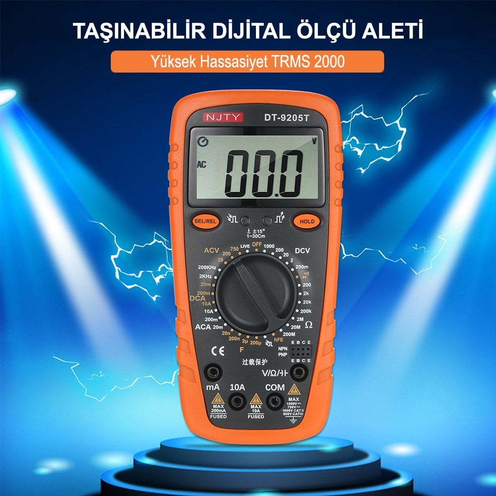 Powermaster Dijital Ölçü Aleti PM-6089