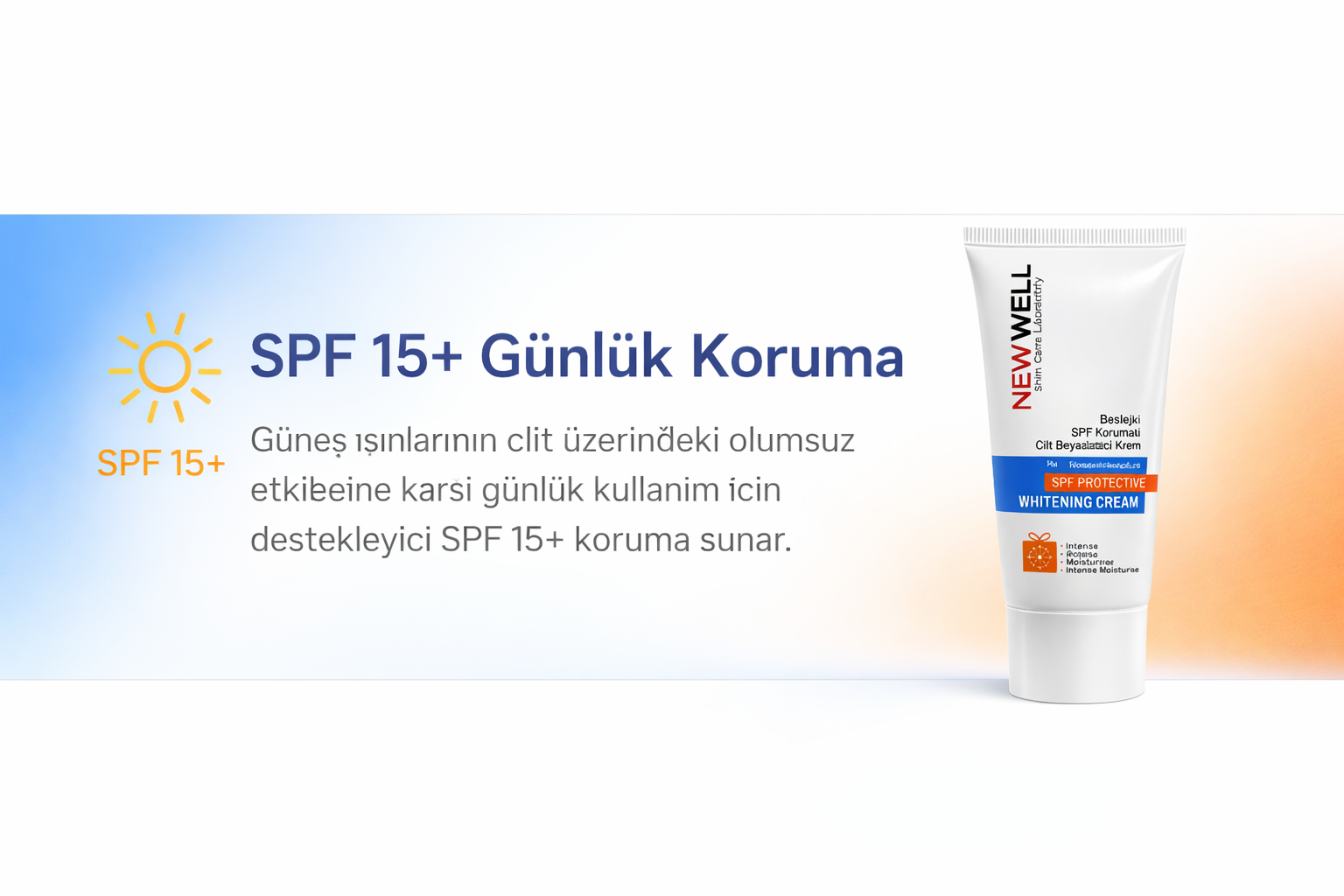 spf 15 günlük cilt koruma kremi