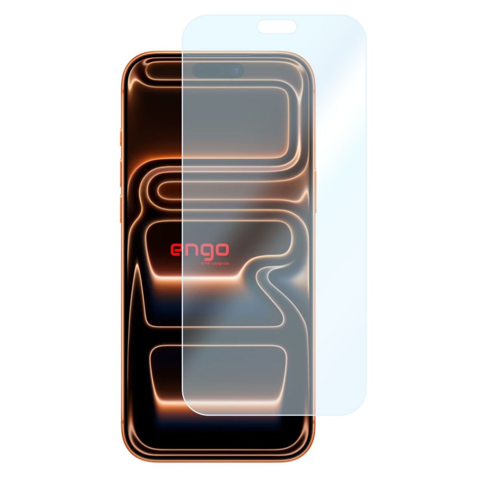 Engo Apple iPhone 17 Pro 6.3 inç Nano Ekran Koruyucu Şeffaf ve Dayanıklı Koruma