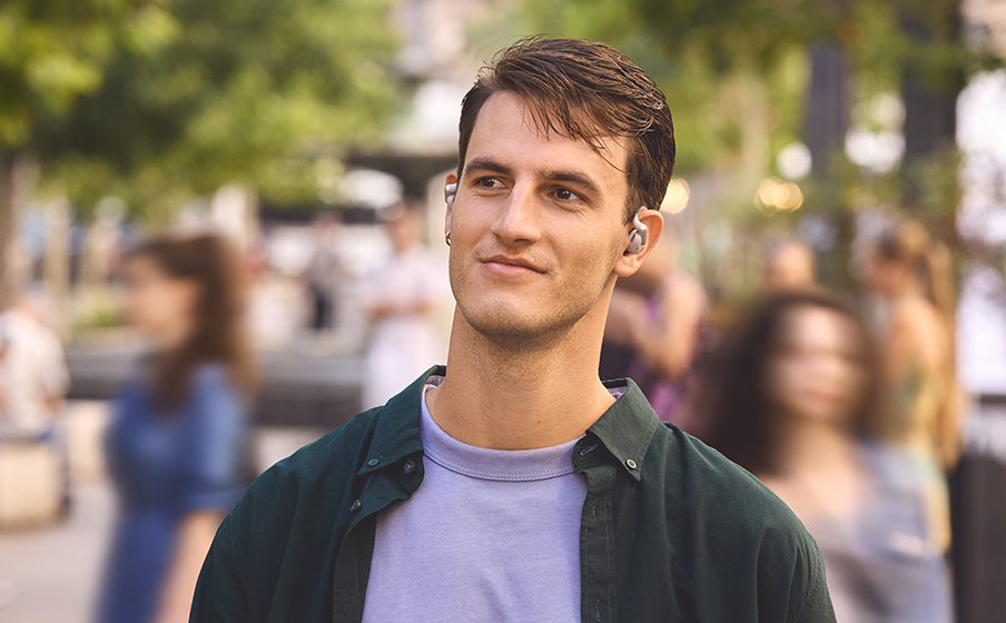 JBL Sense Pro Hi-Res Audio Kablosuz Kulaklık, uyarlanabilir bas güçlendirme özelliğiyle - Resim