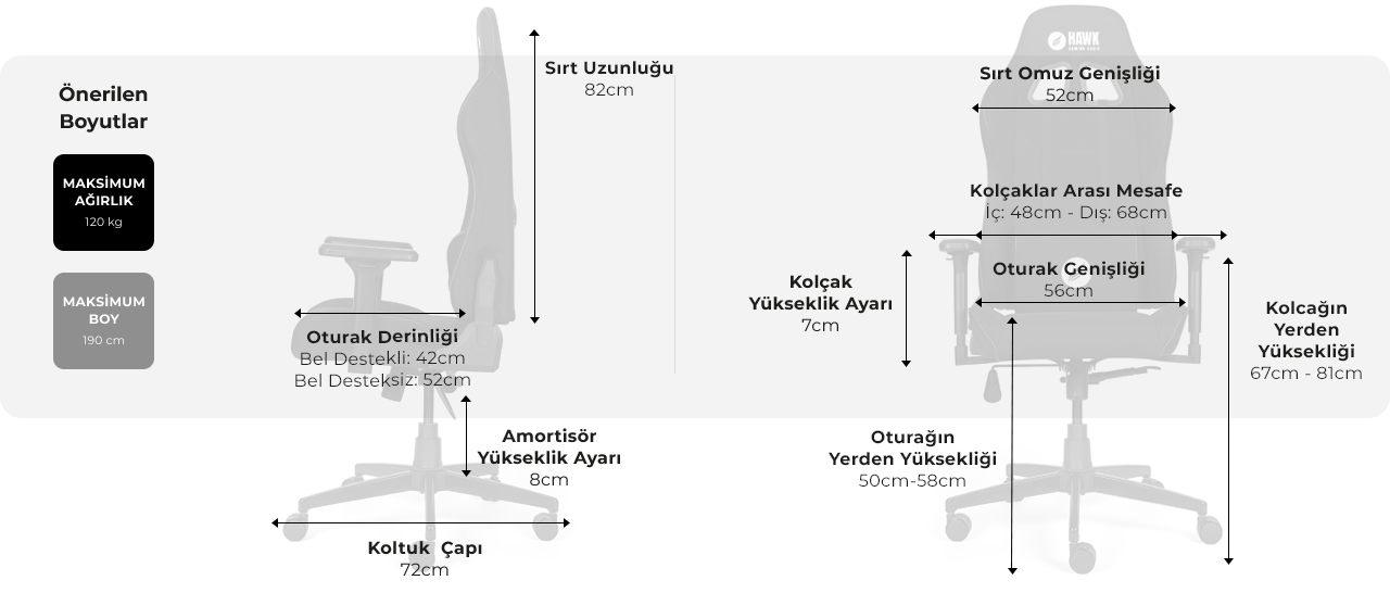 kumaş oyuncu koltuğu, oyuncu koltuğu, oyuncu koltuk, gaming koltuk, hawk chair, deri oyuncu koltuğu, deri kumaş oyuncu koltuğu