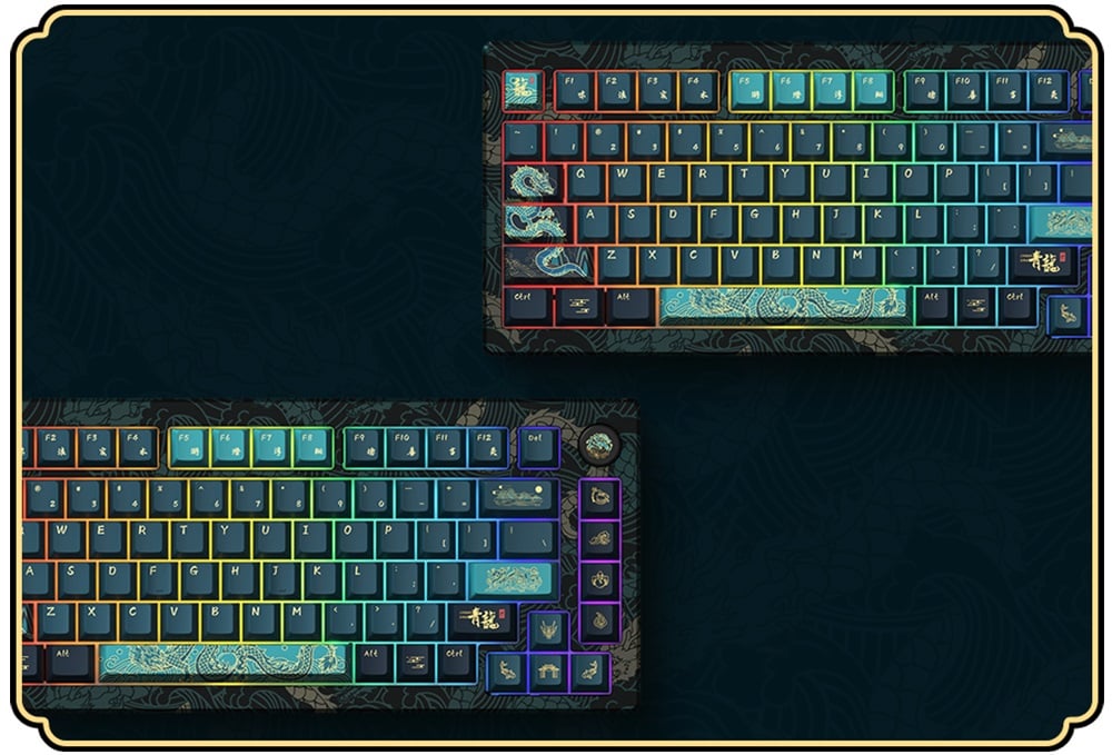 Akko Mod007v3 He Year Of Dragon Hall Effect Klavye H20